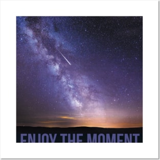 Enjoy the moment Posters and Art